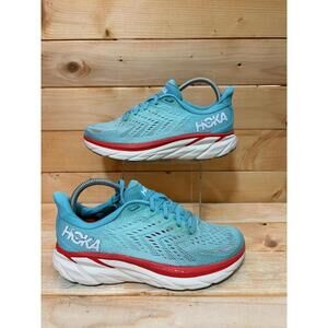 Hoka One One Clifton 8 shoes - 1119394-AEBL - Womens size 7.5 b